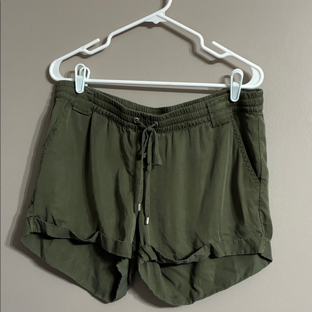 Olive Green Women's Ripe Maternity Shorts